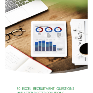 50 Excel recruitment questions with step by step solutions